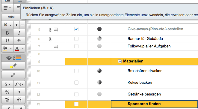 Excel Zeitachse Mit Einer Vorlage Erstellen