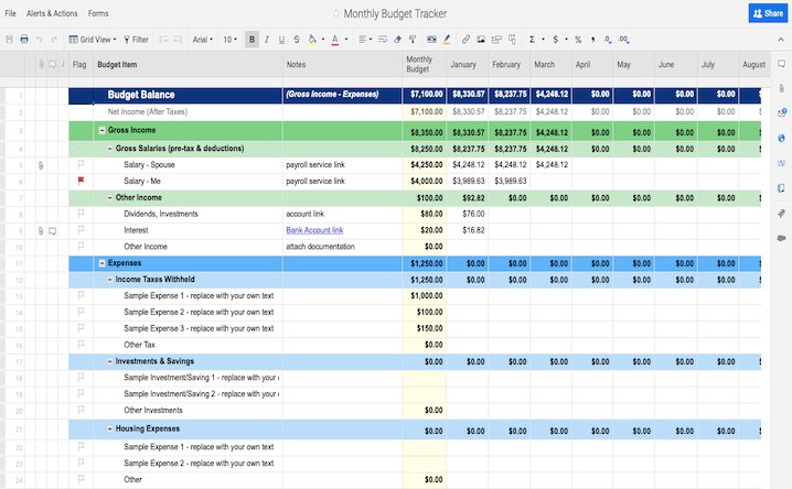 Kostenlose Budgetvorlagen In Excel | Smartsheet