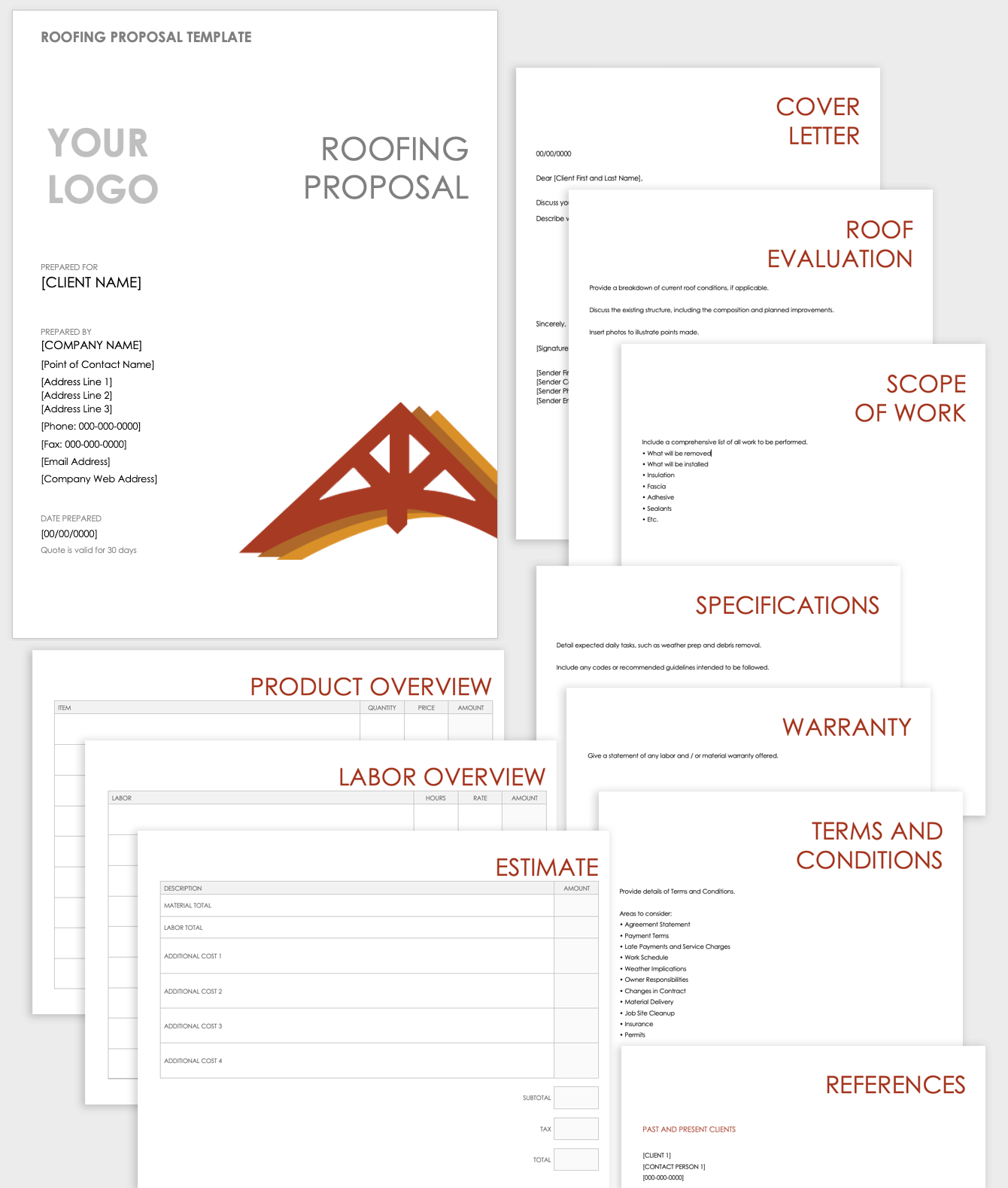 Free Construction Proposal Templates & Forms  Smartsheet Pertaining To Free Contractor Proposal Template