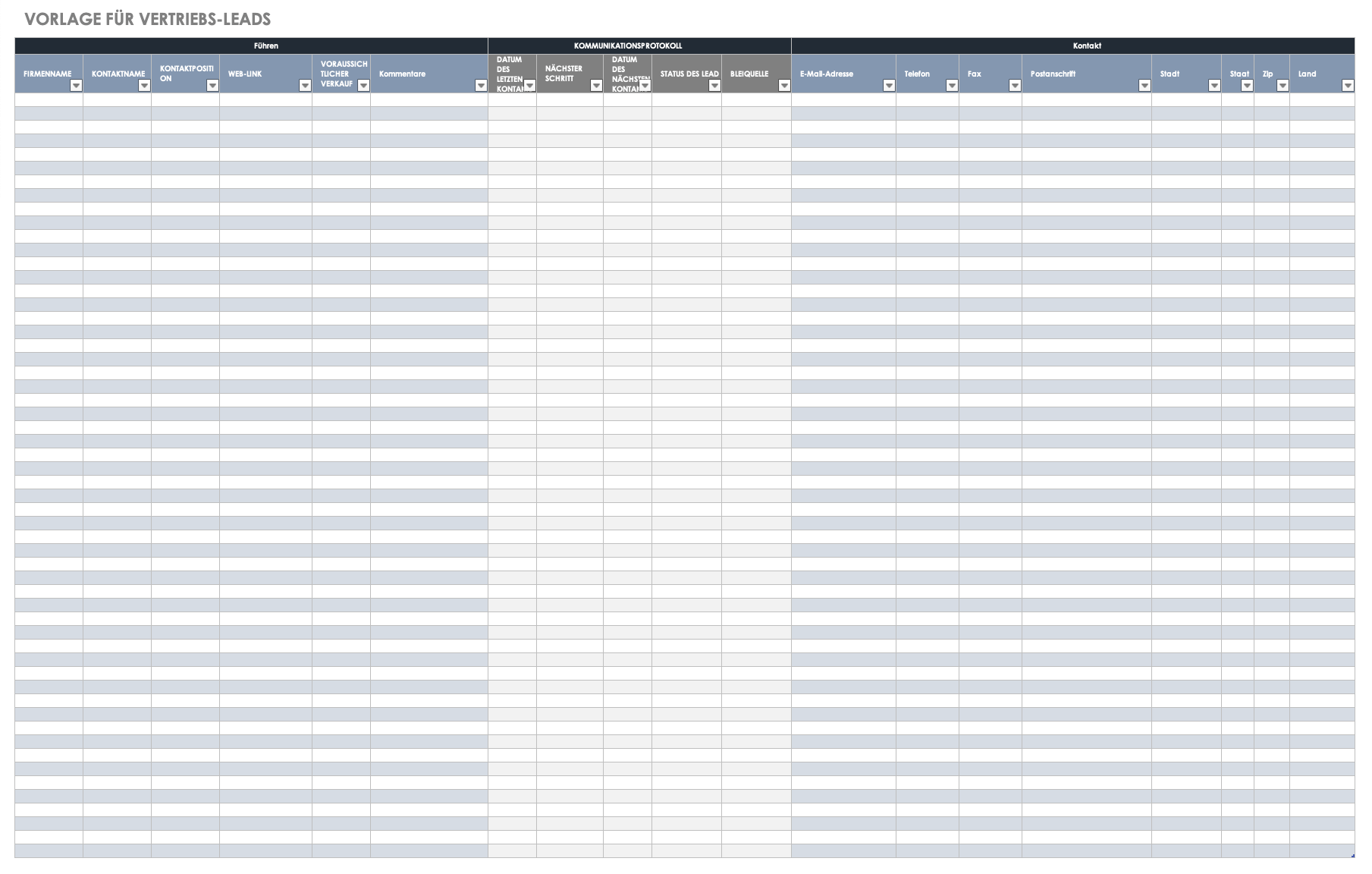 Kostenlose Vorlagen Fur Die Vertriebsplanung Smartsheet