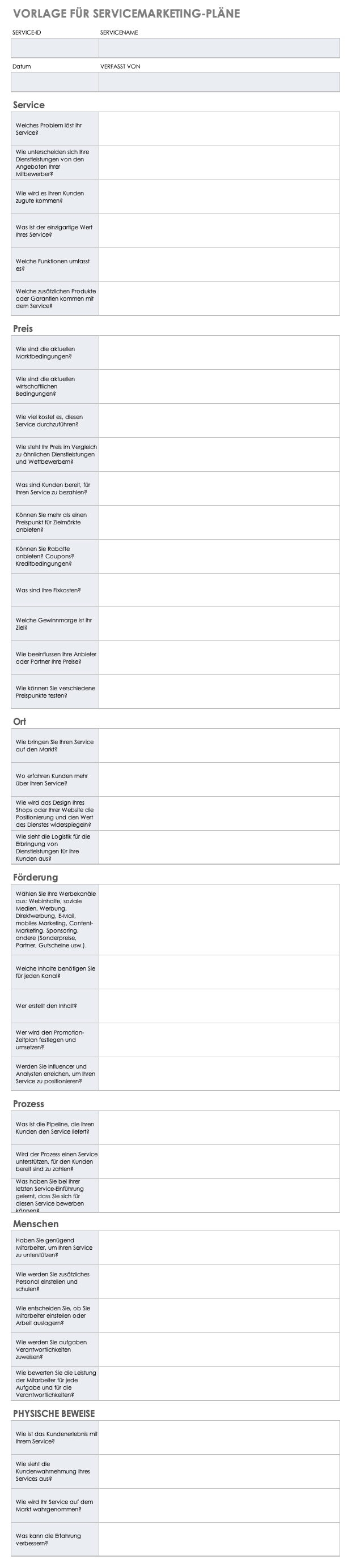 Vorlage Fur Einen Marketingplan Mit Anleitung Smartsheet