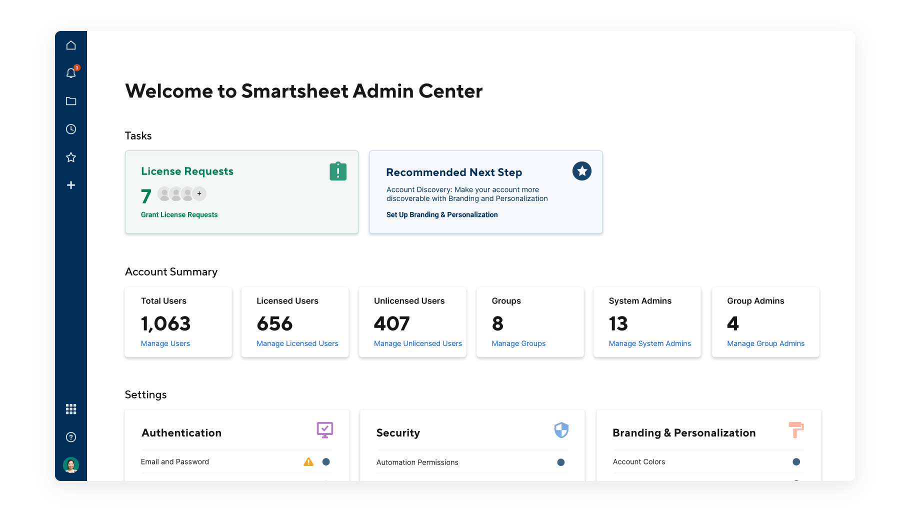 lodestar admin center