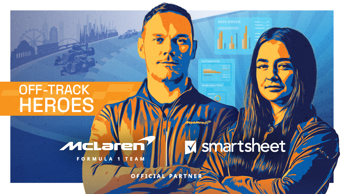 McLaren Off-track Heroes Australia 2023 by Smartsheet