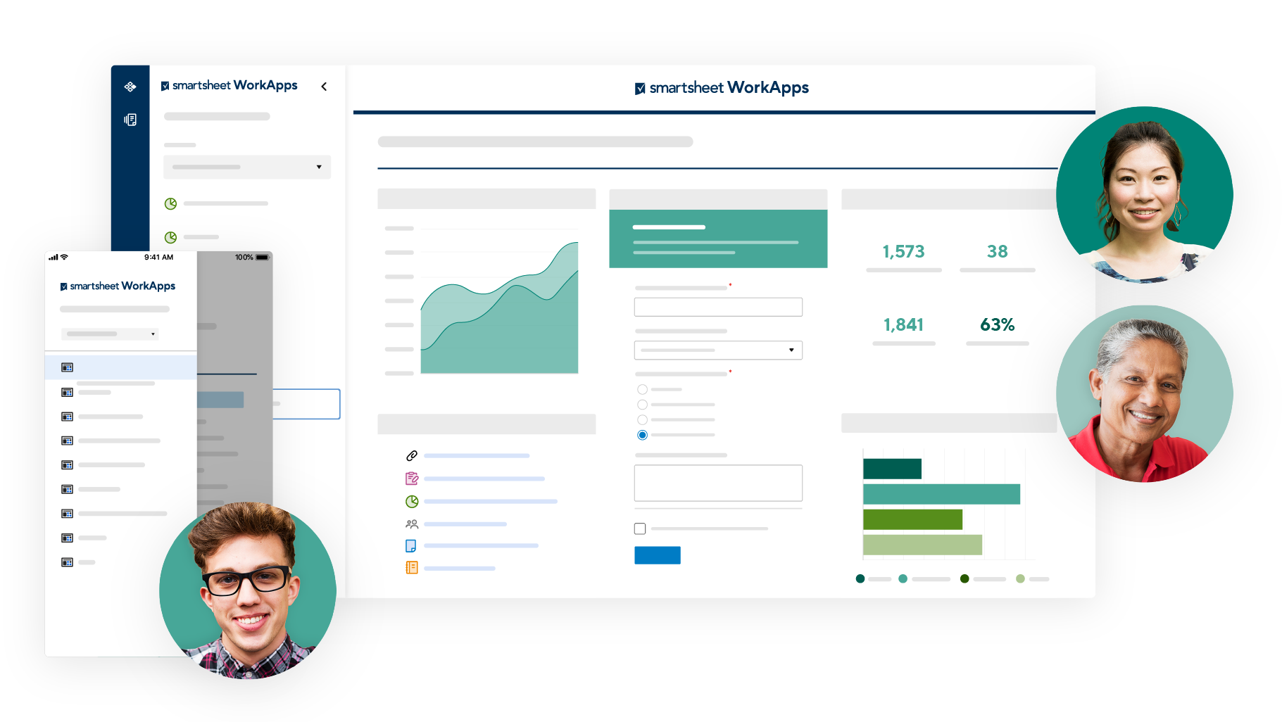 WorkApps product screen
