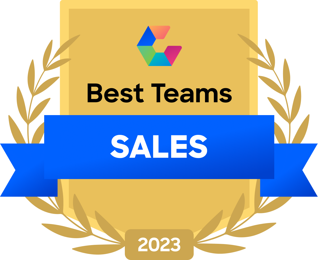 Best Teams Award for Sales 2023 Smartsheet