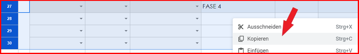  Erstellen Sie eine Projektcheckliste in Google Sheets Copy