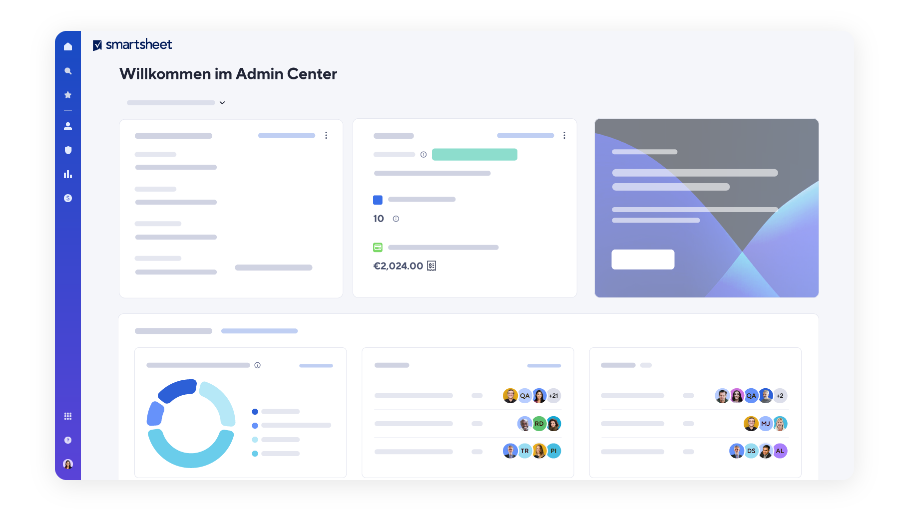 Smartsheet Admin Center