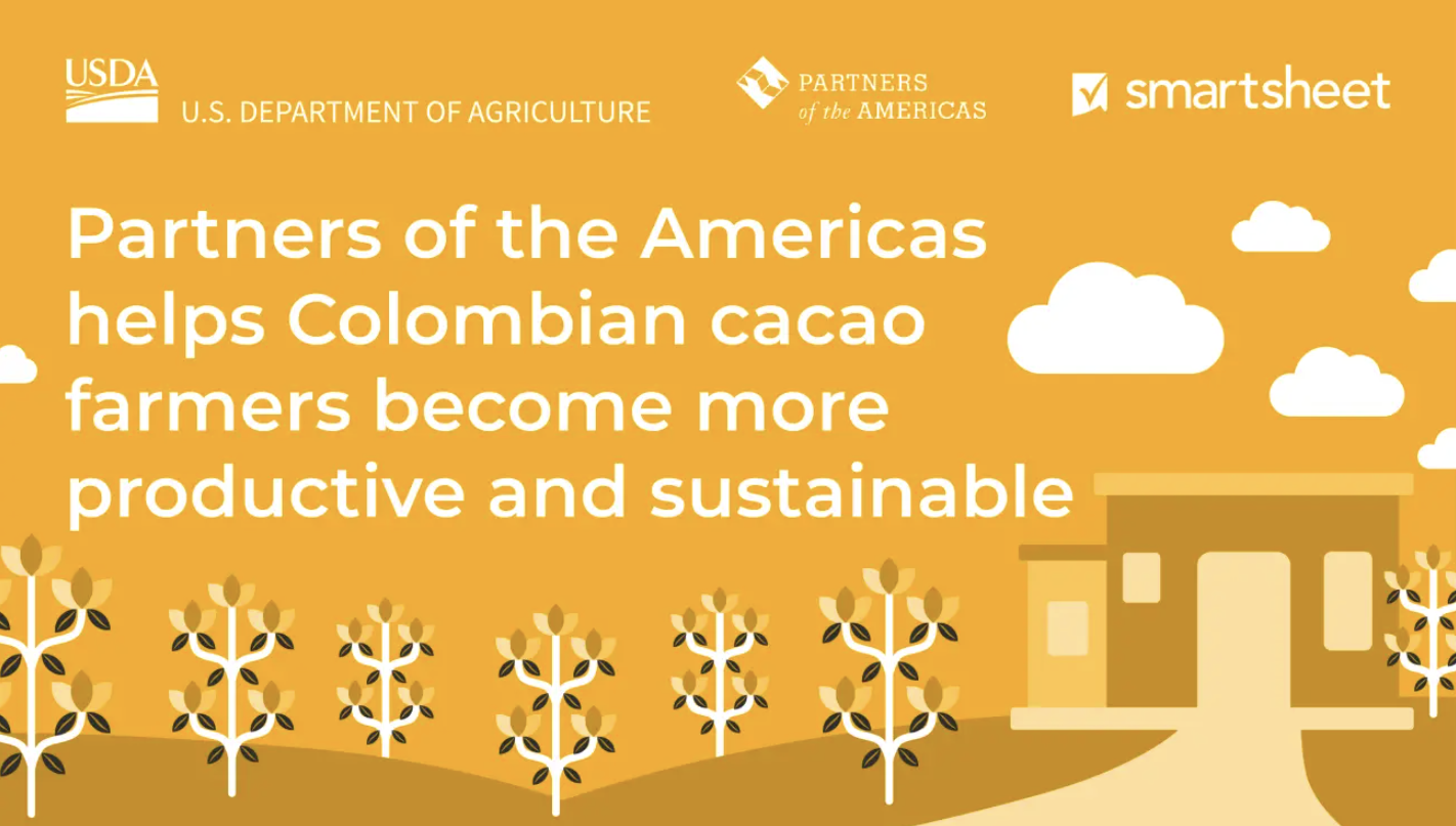 Partners of the Americas und Smartsheet Illustration