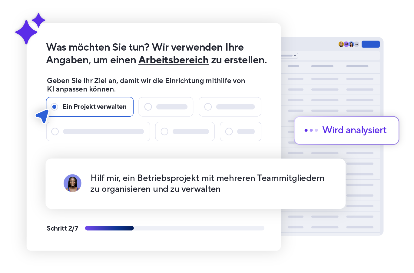 Get onboarded quickly with Smartsheet AI