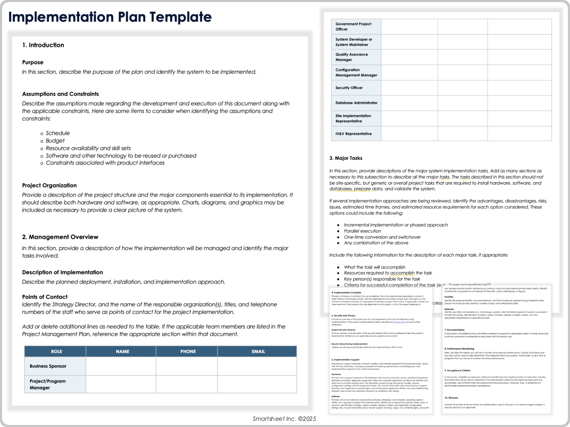 Implementation Plan Template