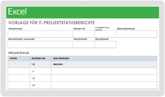IT Project Status Report 49521 - DE