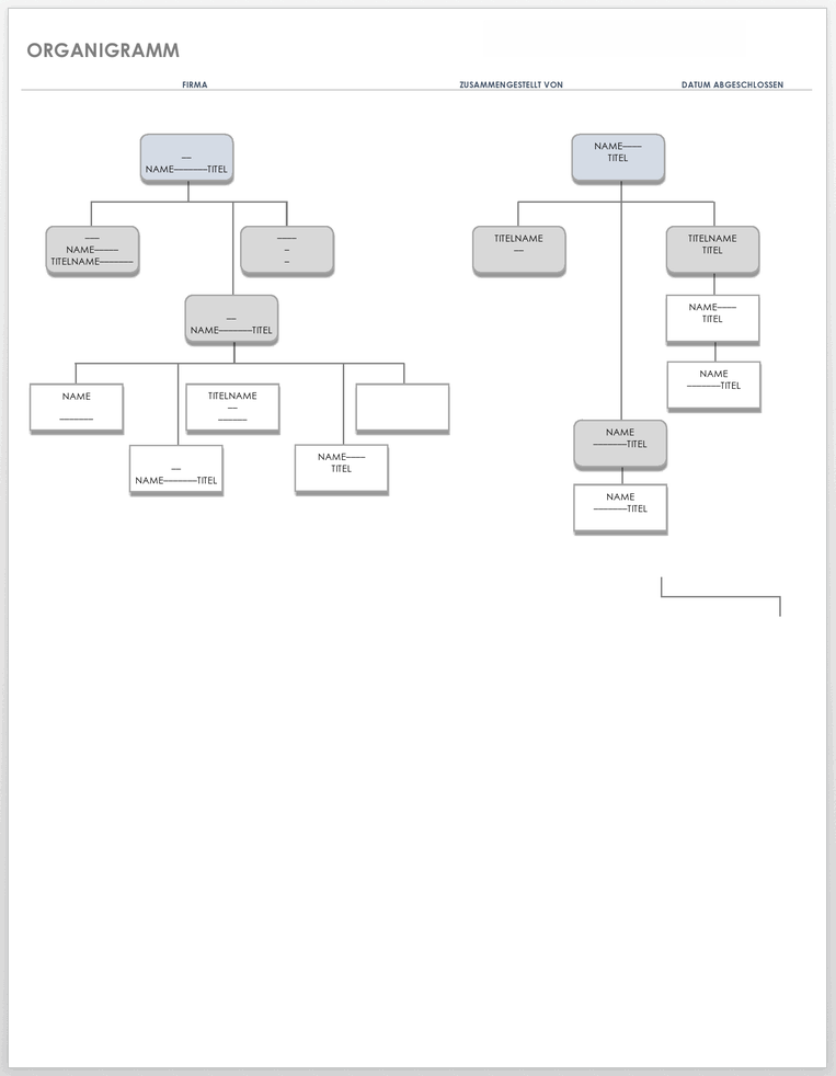 Organization Chart 49547 - DE