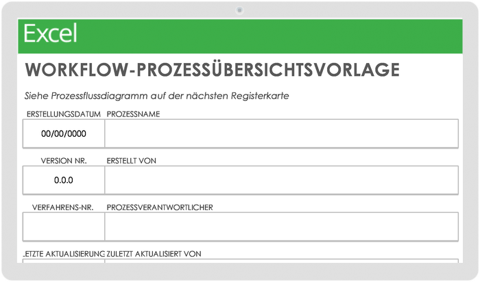  Workflow-Prozess-Map-Vorlage