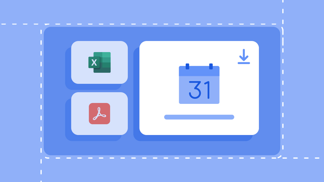 Symbole für den Vorlagen-Download für Microsoft Word, Microsoft Excel und Archivbilder