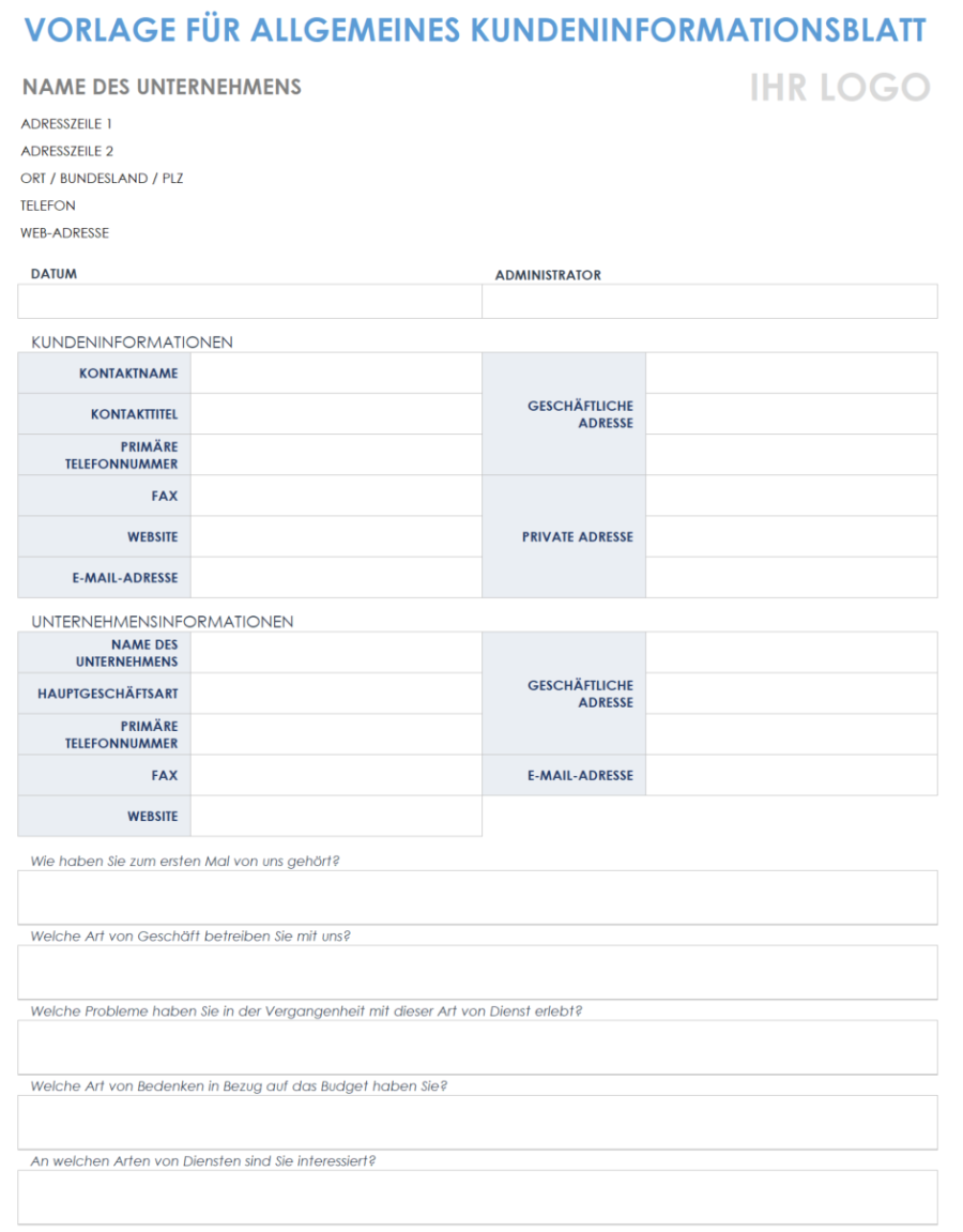 Formular Zur Verifizierung Von Kunden Ryanair Kostenlose Kundeninformationsformulare und -vorlagen | Smartsheet