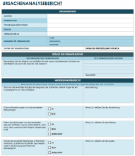  Vorlage zur Ursachenanalyse